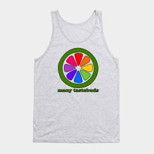 Rainbow Summer Lemon Tank Top